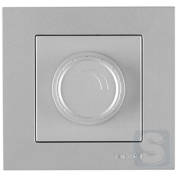 Димер поворотний для LED ламп Arvia Electric KAREN Срібло (20 03 2000 241)